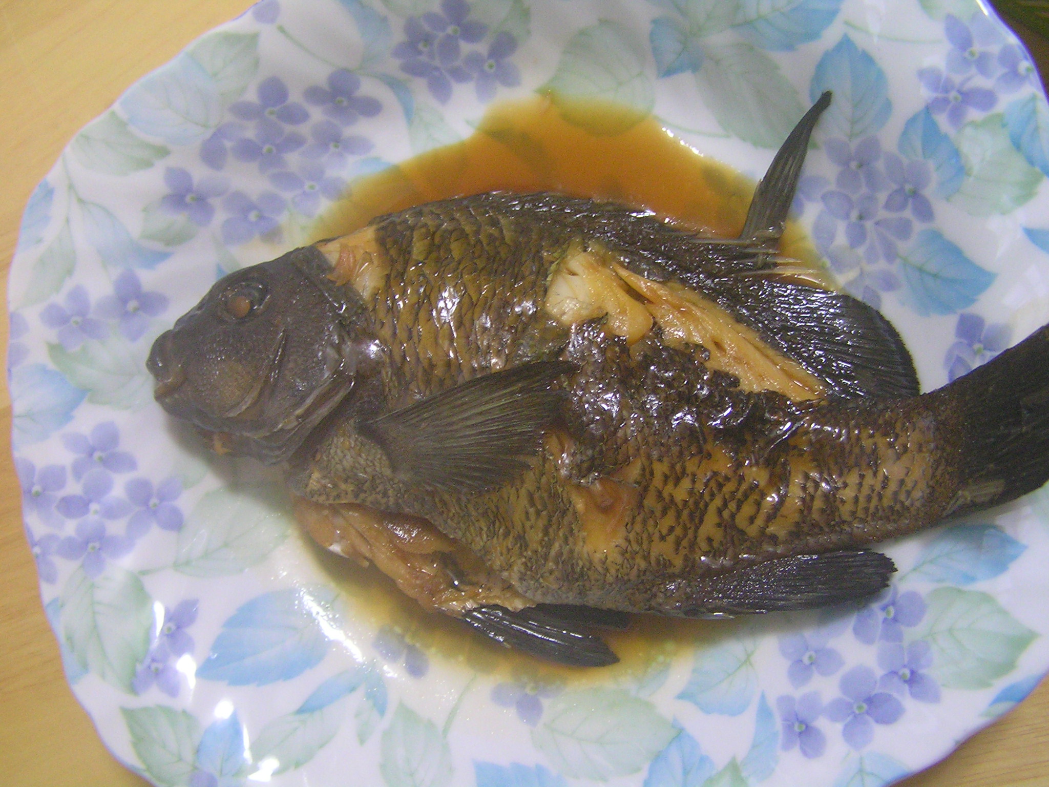 オキナメジナを煮魚で食べる ウモーリよ 結い の島 喜界島へ